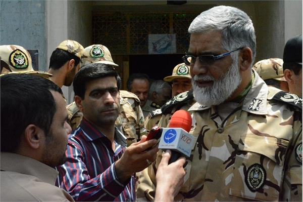 حضور فرمانده و کادر نیروی زمینی در معراج شهدای تهران 7