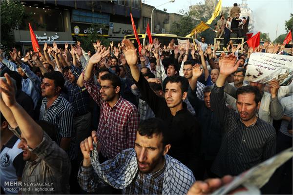 آئین تشییع 270 شهید دفاع مقدس در تهران 19