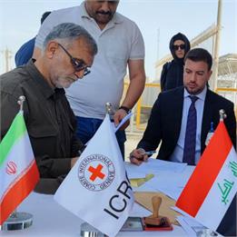 ورود پیکر ۲۲ شهید دفاع مقدس به کشور