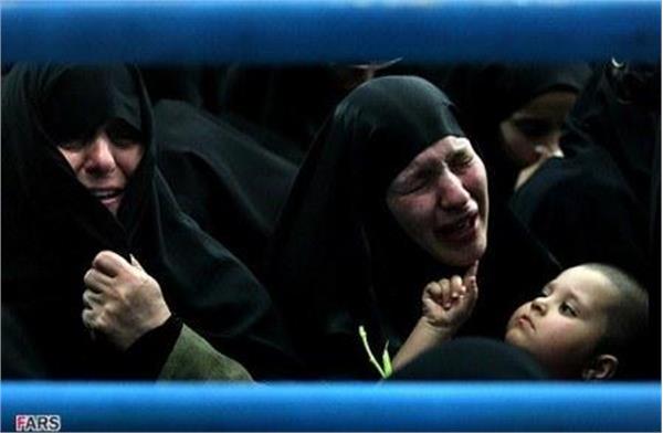 تشییع 96شهید دوران دفاع مقدس در مرقد امام خمینی(ره)