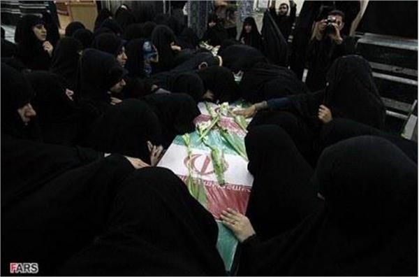 تشییع شهید گمنام در قم