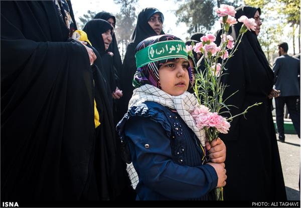 تشییع پیکر دو شهید گمنام - شهر ری