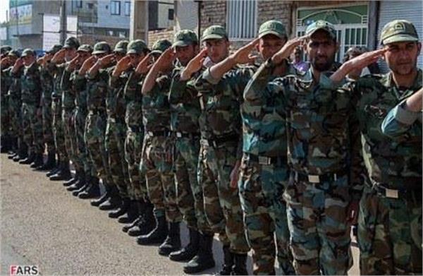 تشییع و خاکسپاری دو شهید گمنام در شهر اقبالیه قزوین