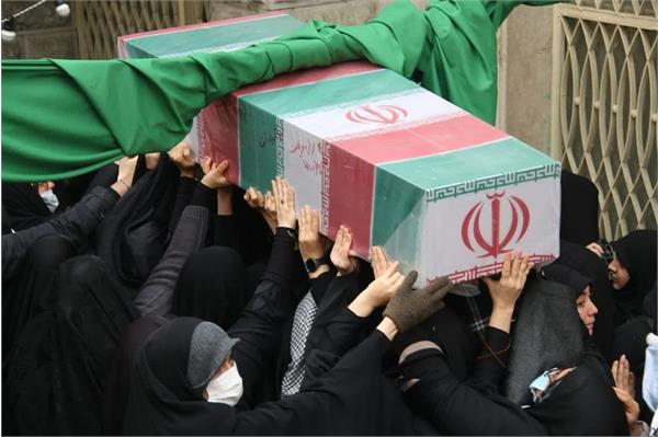 تشییع 200 شهید گمنام دفاع مقدس در تهران  10