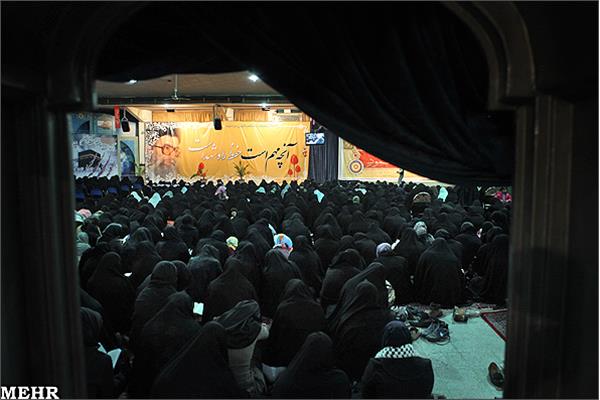 گزارش تصویری / مراسم دعای عرفه در بهشت زهرا(سلام الله علیها)