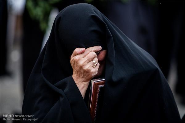 تشییع دو شهید گمنام در بوستان زمزم تهران 20