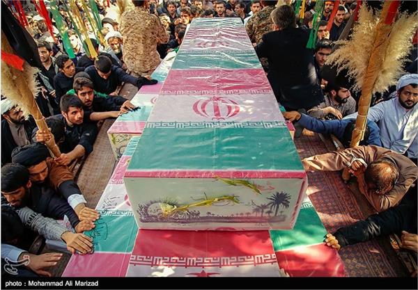 تشییع پیکر ۸ شهید گمنام دفاع مقدس - قم 8