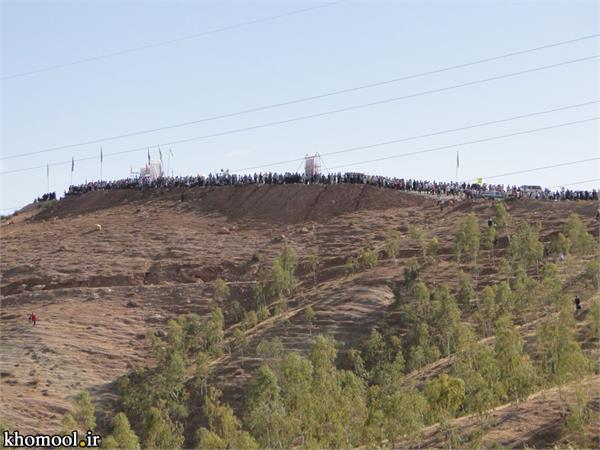 تشییع و خاکسپاری شهدای گمنام شهرستان دره شهر ایلام-19/7/89