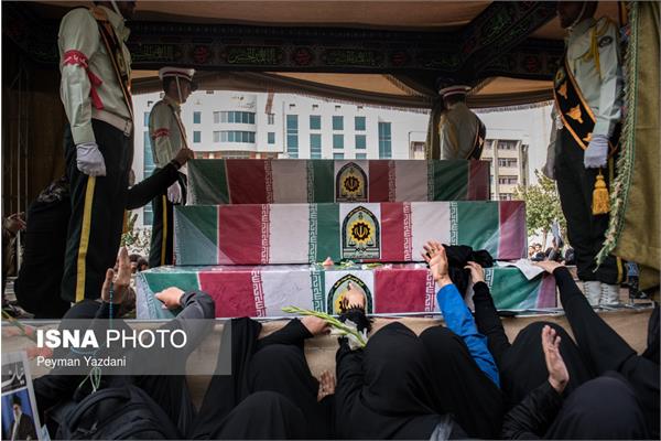 تشییع پیکر ۵۴ شهید نیروی انتظامی 21