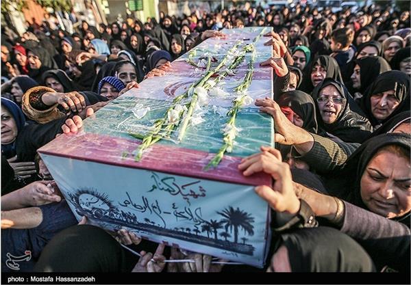 استقبال از دو شهید گمنام در سرخنکلاته گلستان 2