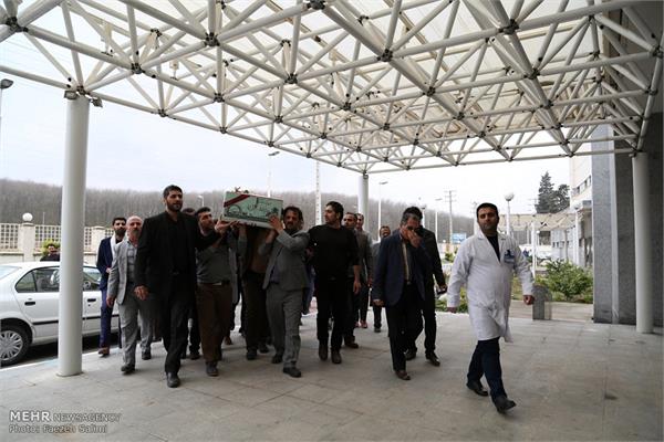 مراسم تشییع شهید گمنام در آمل 14