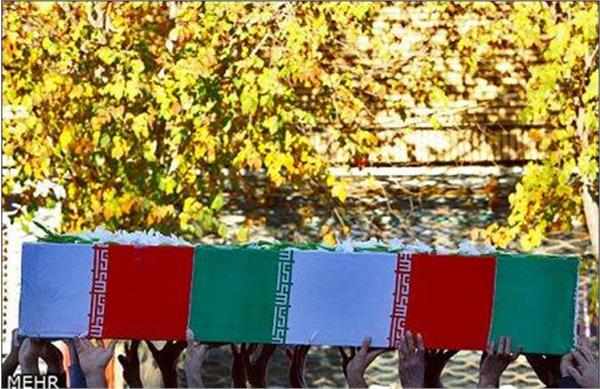 تشییع شهدای گمنام در یزد