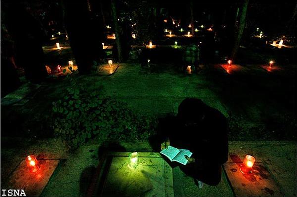 شب قدر در بهشت زهرا