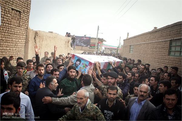 مراسم تشییع پیکر مطهر شهید مهدی طیبی 18