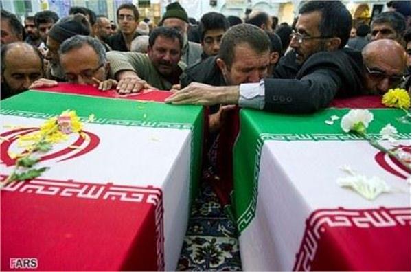 تشییع سه شهید گمنام در شهرستان بندر گز