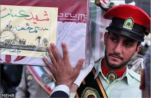 استقبال از شهدای گمنام در مشهد