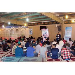 حضور جمعی از دانش آموزان و مسئولین همایش همکلاسی آسمانی در معراج شهدای اهواز