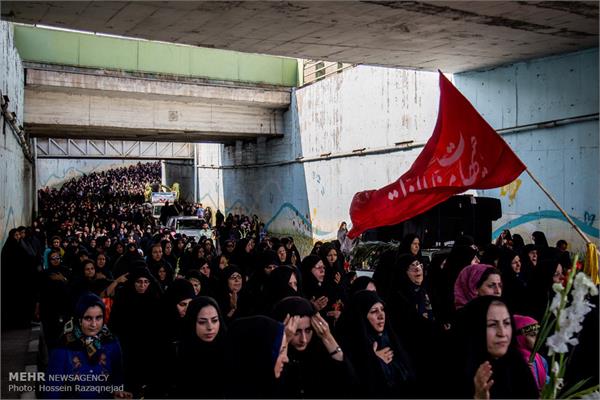 تشییع دو شهید گمنام در بوستان زمزم تهران 4