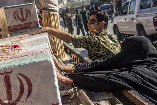 استقبال از شهدای گمنام در گله دار استان فارس 1