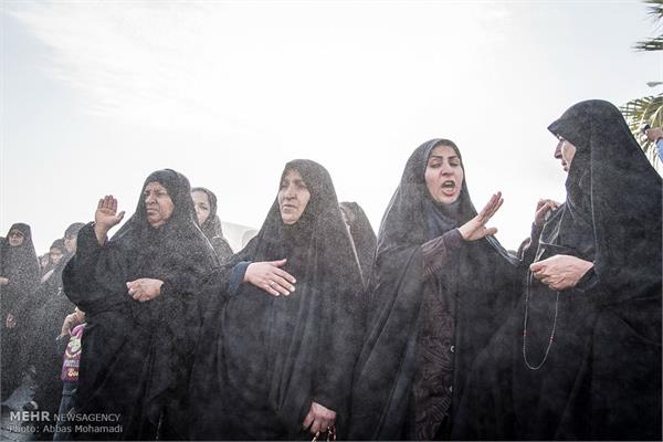 مراسم تشییع و تدفین دو شهید گمنام در لامرد 4