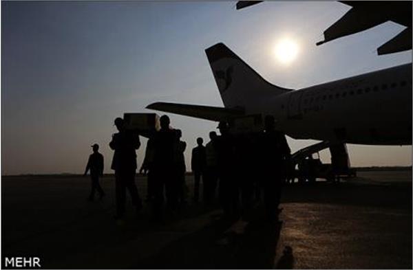 استقبال از دو شهید گمنام در بندر عباس