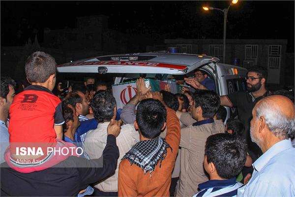 استقبال از شهدای گمنام در نورآباد ممسنی 1