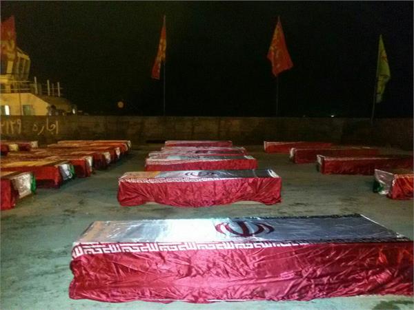 ورود پیکر پاک۶۶ شهید دفاع‌ مقدس به کشور  27