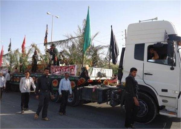 تشییع و خاکسپاری شهدای گمنام درآبدان