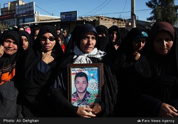 تشییع دو شهید گمنام در علی آباد گرگان 24