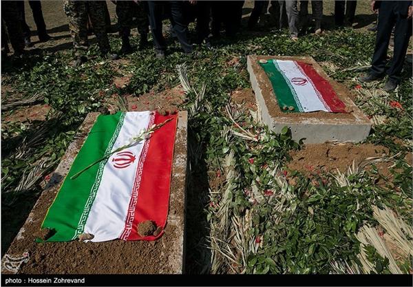 تشییع پیکر دو شهید گمنام در دانشگاه علوم پزشکی بقیه الله 3