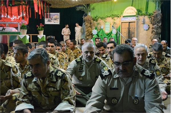 حضور فرمانده و کادر نیروی زمینی در معراج شهدای تهران 2