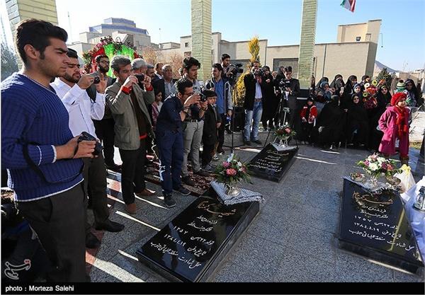 آغاز زندگی مشترک در کنار قبور شهدای گمنام - اصفهان 8