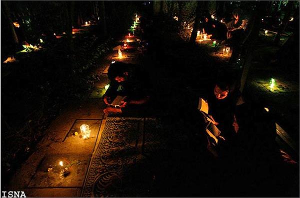 شب قدر در بهشت زهرا