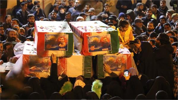 وداع با پیکر مطهر شهید حاج صادق امیدزاده و یارانش - 1 بهمن 1402