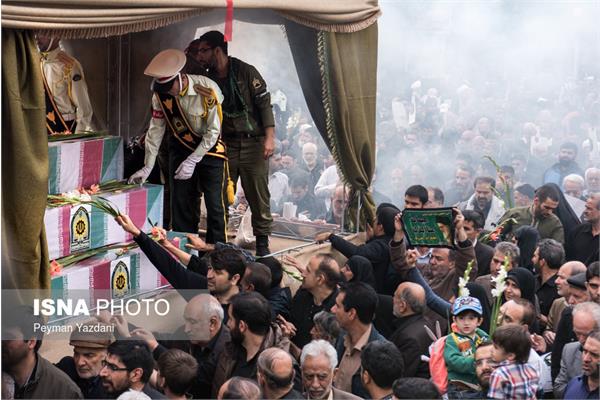 تشییع پیکر ۵۴ شهید نیروی انتظامی 12