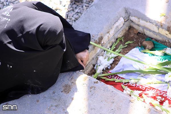 تشییع و خاکسپاری شهدای گمنام بوستان نهج البلاغه تهران-12/7/89