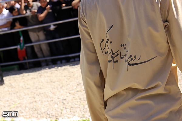 تشییع و خاکسپاری شهدای گمنام بوستان نهج البلاغه تهران-12/7/89