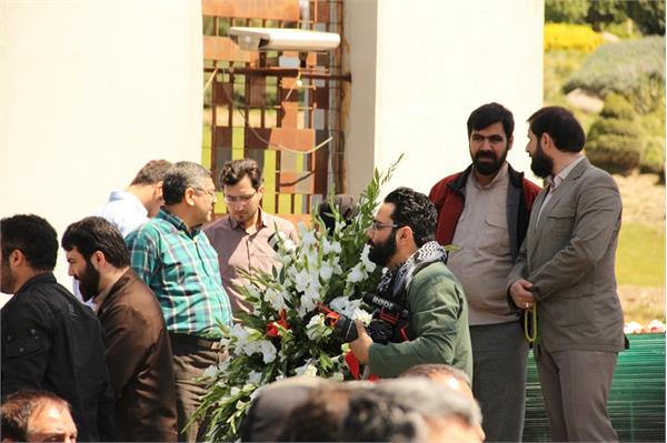 حضور خانواده شهید تازه شناسایی شده عباس امیری در باغ موزه 12