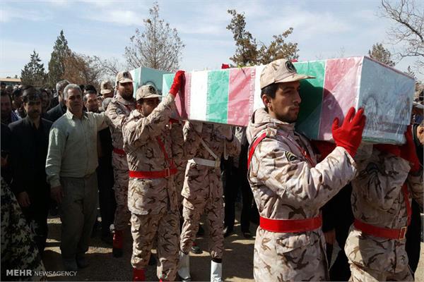 مراسم تشییع دو شهید گمنام در بیارجمند 4