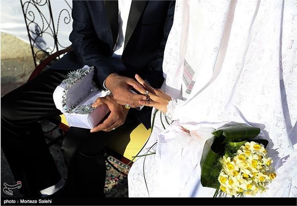 آغاز زندگی مشترک در کنار قبور شهدای گمنام - اصفهان 1