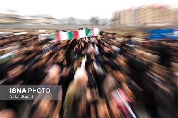 تشییع پیکر شهدای دفاع مقدس در کشور 9