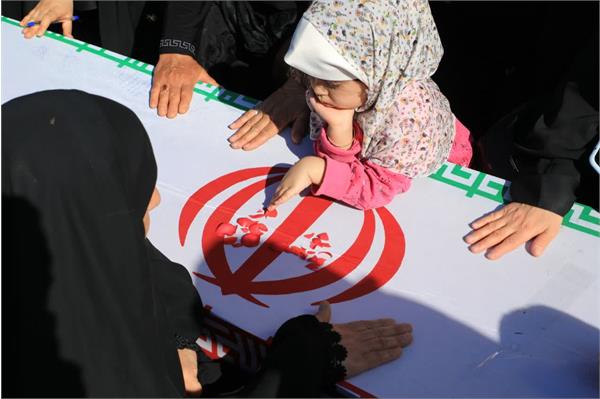 استقبال از 34 شهید دفاع مقدس در مرز شلمچه 3