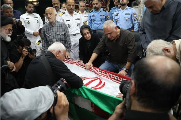 وداع با پیکر مطهر شهید تازه تفحص شده "ارتشی غیور ، شهید حسین سامی مقام" - 11 مرداد 1403 7