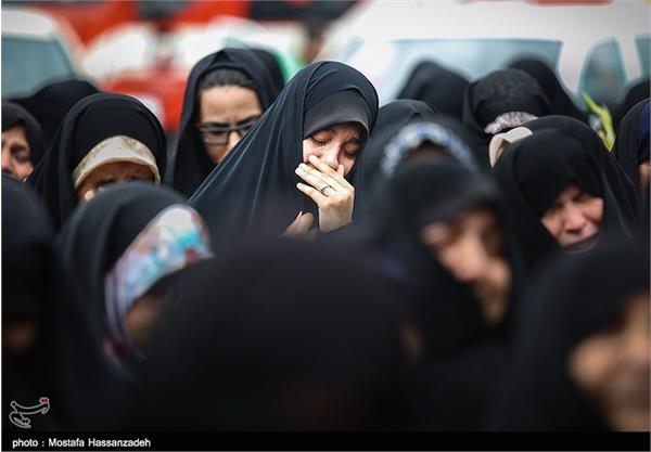 تشییع پیکر شش شهید گمنام دفاع مقدس در گرگان 6