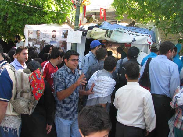 پذیرائی ایستگاه شهید ورکش از زائران شهدای گمنام کلکچال