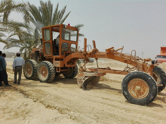 ایجاد نخلستان برای تدفین شهدای گمنام وراوی+ 5