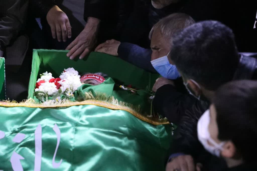 وداع شهید گل محمدی 1