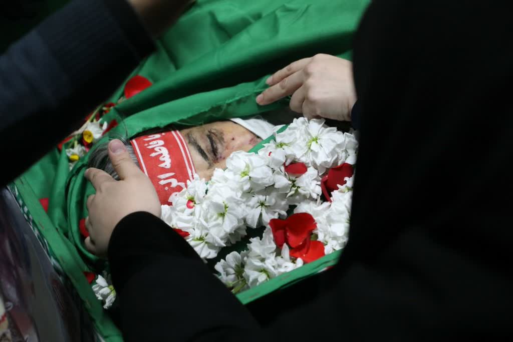 وداع شهید گل محمدی 4