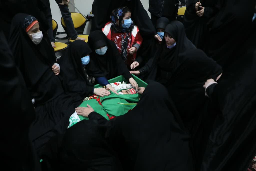 وداع شهید گل محمدی 5