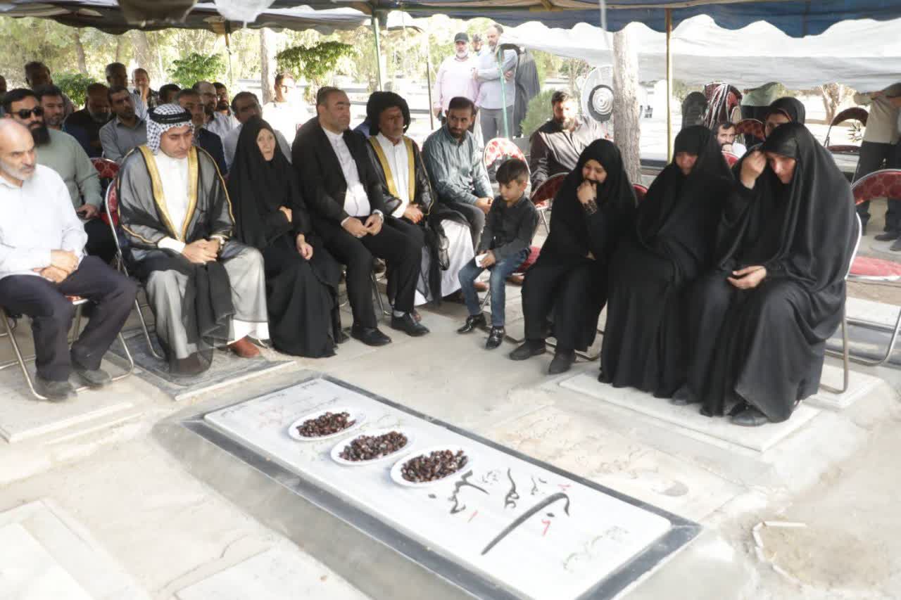 اولین بزرگداشت بانو جمیله عفری در تاریخ 22 تیرماه 1402 در بهشت زهرا س 2